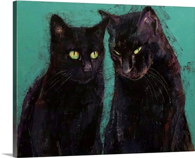 Two Black Cats