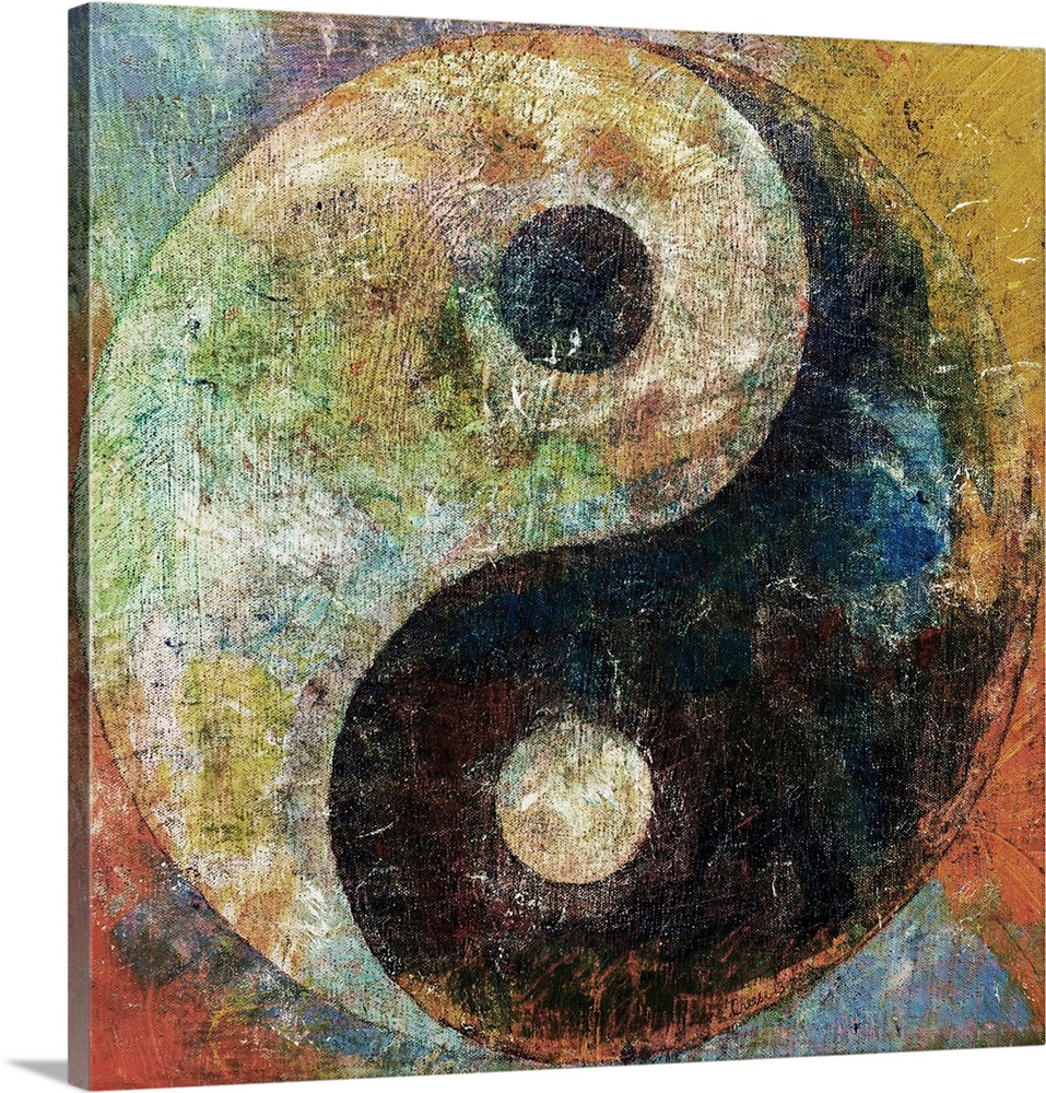 Yin and Yang Wall Art, Canvas Prints, Framed Prints, Wall Peels | Great