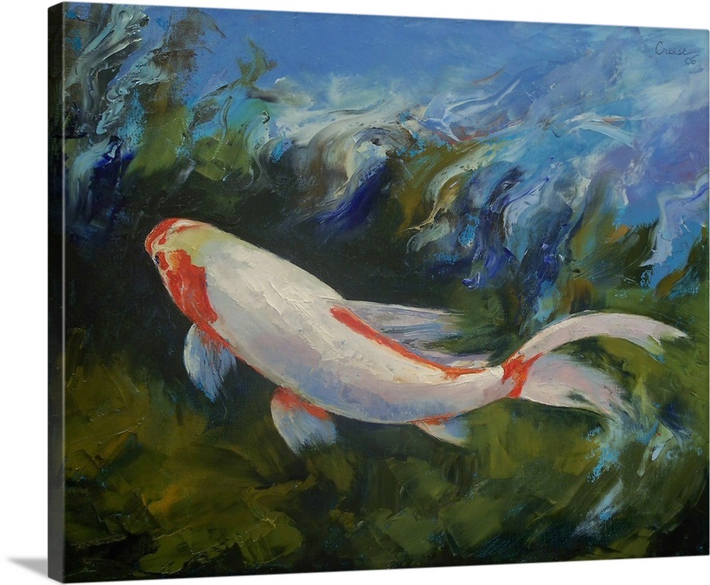 Zen Koi Wall Art, Canvas Prints, Framed Prints, Wall Peels Great Big Canvas