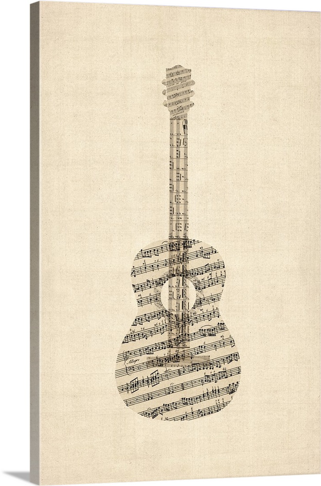 Acoustic Guitar Old Sheet Music