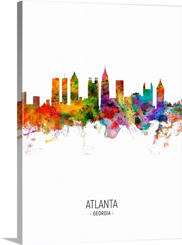 Atlanta Georgia Skyline | Great Big Canvas