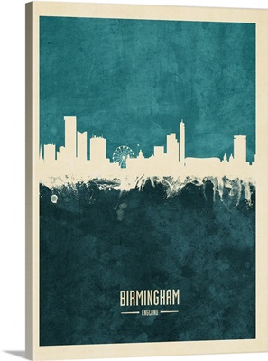 Birmingham England Skyline