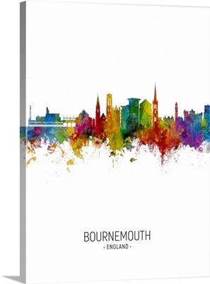 Bournemouth England Skyline