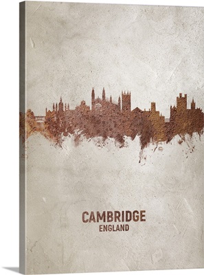 Cambridge England Rust Skyline