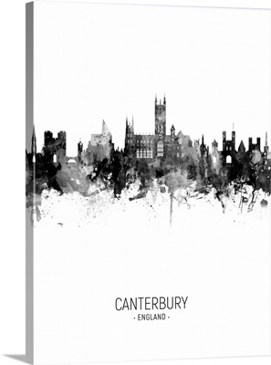 Canterbury England Skyline