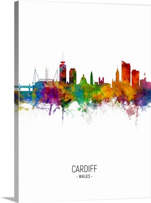 Cardiff Wales Skyline