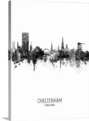 Cheltenham England Skyline