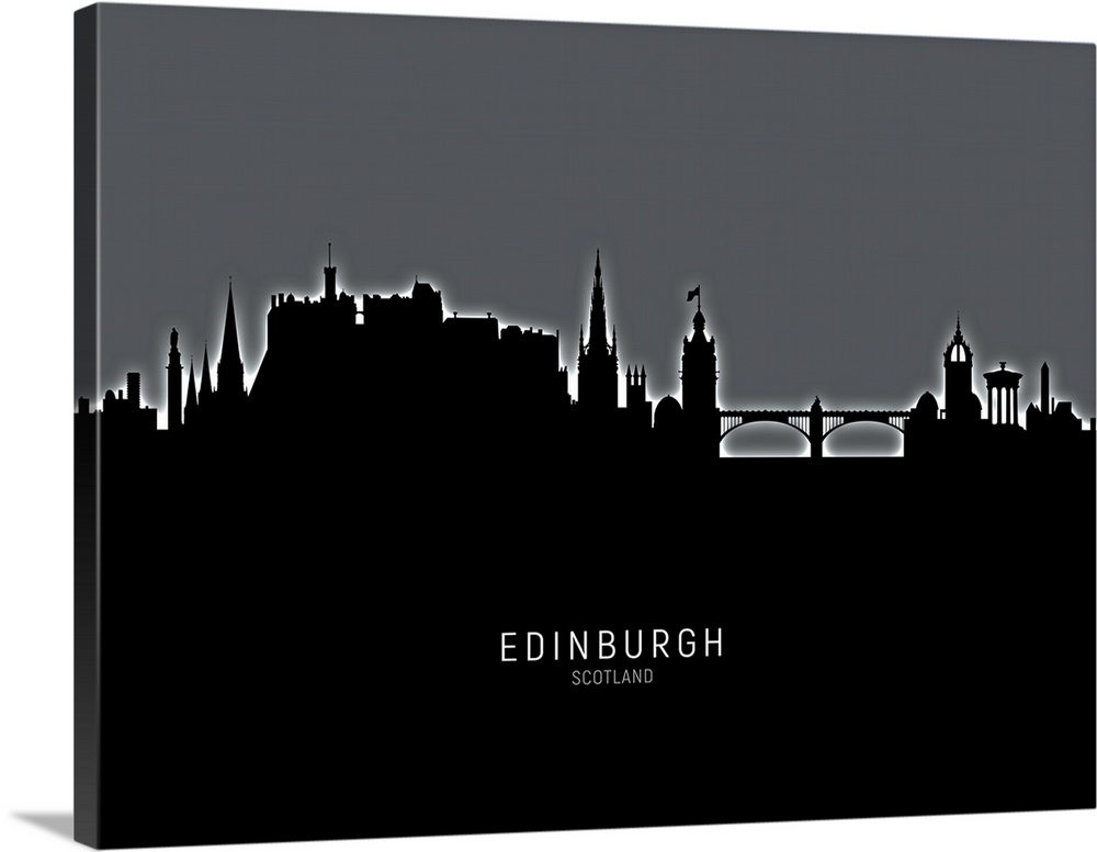 Skyline of Edinburgh, Scotland, United Kingdom.