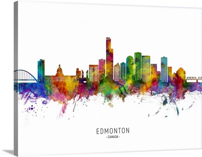 Edmonton Canada Skyline