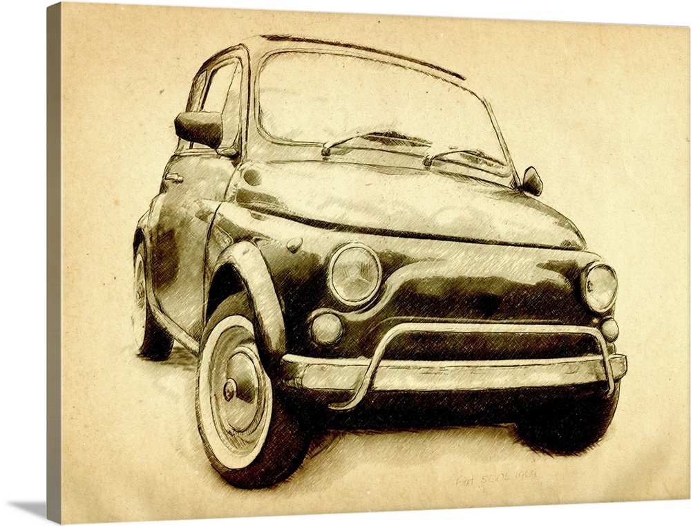 The Fiat 500 was a car produced by the Fiat company of Italy between 1957 and 1975.The car was designed by Dante Giacosa. ...