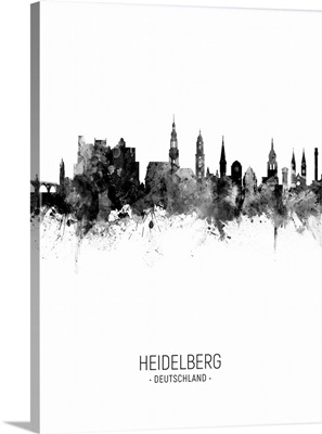 Heidelberg Germany Skyline