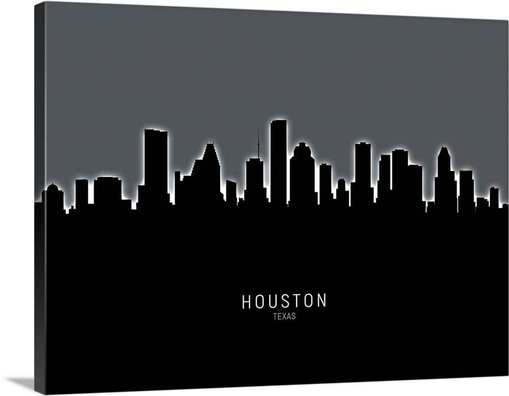 Skyline of Houston, Texas, United States.