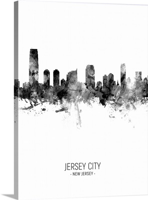Jersey City New Jersey Skyline