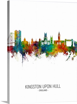 Kingston Upon Hull England Skyline