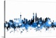 image thumbnail of Watercolor art print of the skyline of Kuala Lumpur, Malaysia.