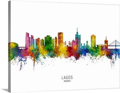 Lagos Nigeria Skyline