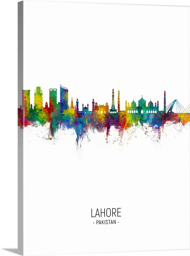 Lahore Pakistan Skyline