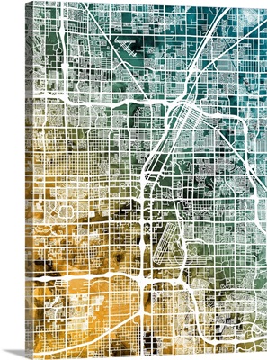 Las Vegas City Street Map