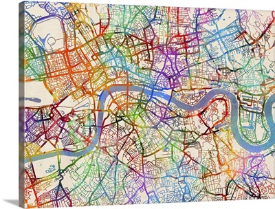 London England Street Map