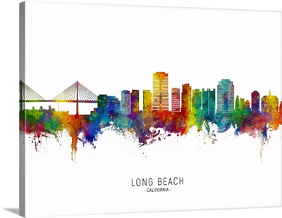 Long Beach California Skyline