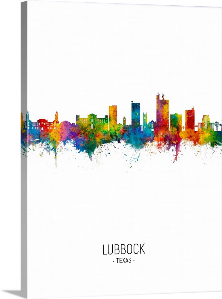 Lubbock Texas Skyline