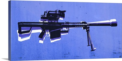 M82 Sniper Rifle on Blue