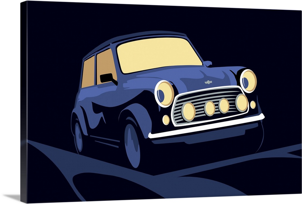 Classic Austin Mini Cooper. The Mini was an iconic British car design, coming into production in 1959. The Mini Cooper was...
