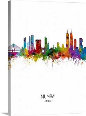 Mumbai Skyline India Bombay