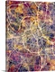 image thumbnail of Watercolor street map of Nashville, Tennessee, United States