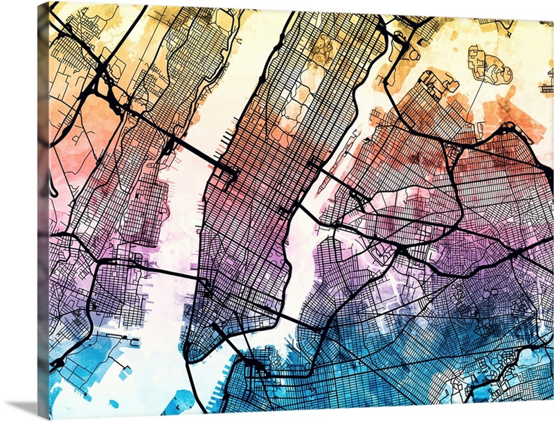 New York City Street Map 