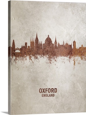 Oxford England Rust Skyline