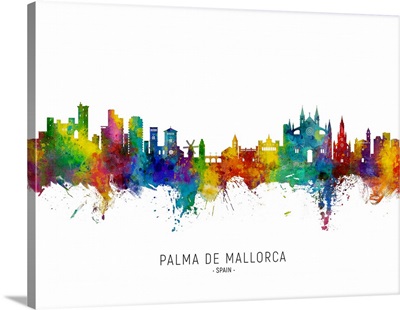 Palma de Mallorca Spain Skyline