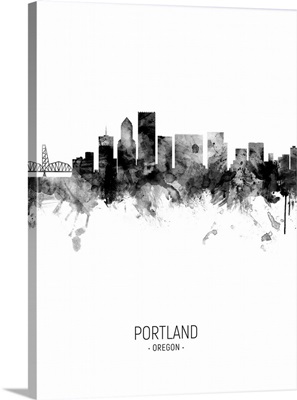 Portland Oregon Skyline