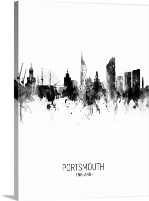 Portsmouth England Skyline
