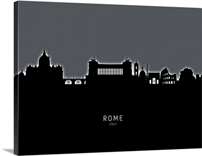 Rome Italy Skyline