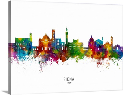 Siena Italy Skyline