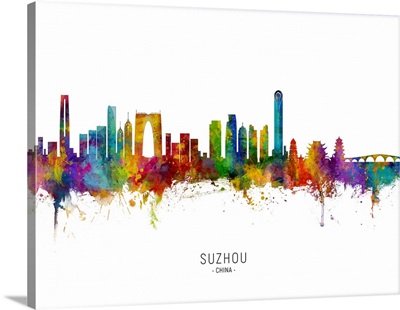 Suzhou China Skyline