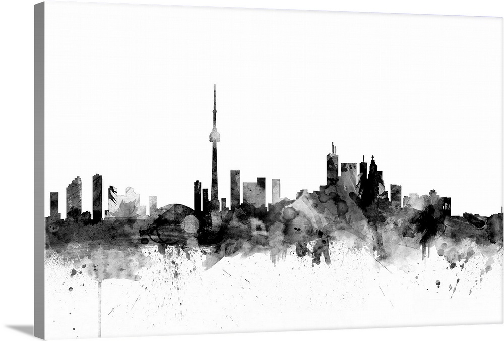 Mid Century Modern Art.JPG,PNG Archway Boho Art Print Digital Print Toronto Skyline Printable Toronto City Ontario Skyline Boho Sun Arc