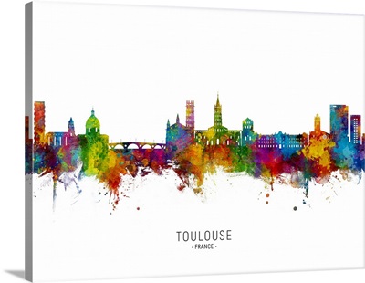 Toulouse France Skyline