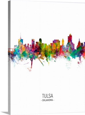 Tulsa Oklahoma Skyline