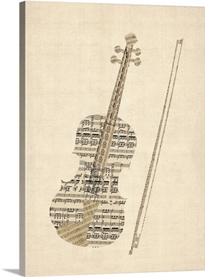 Violin Old Sheet Music