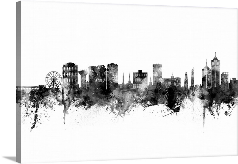 Virginia Beach Virginia Skyline Great Big Canvas