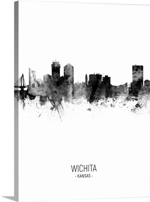 Wichita Kansas Skyline