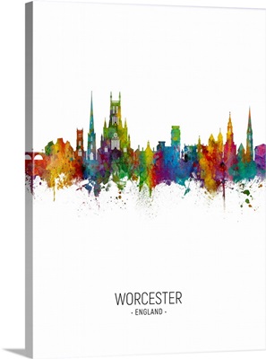 Worcester England Skyline