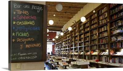Bar del Paisaje, coffee place and bookstore, Buenos Aires, Argentina