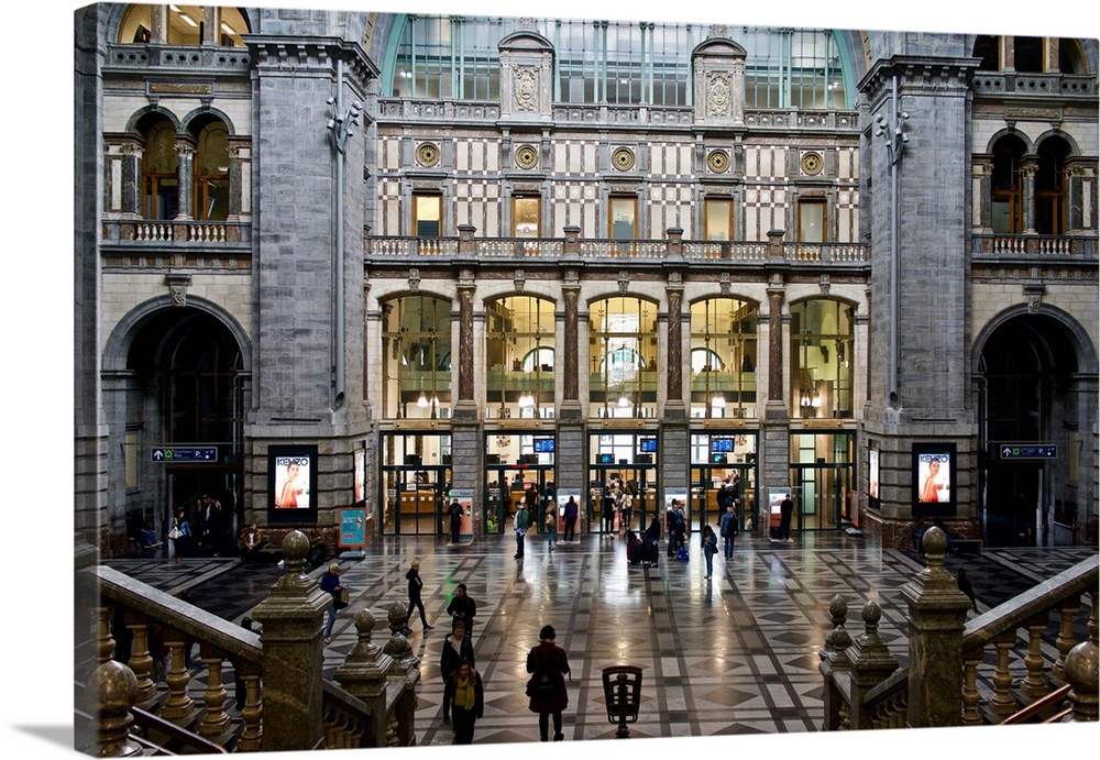 Belgium, Antwerp: Centraal Station, Central train Station is considered one of the most beautiful in the world.