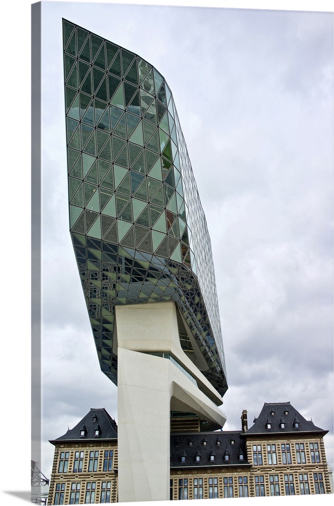 Belgium, Antwerp: Nieuw Havenhuis, New Port House, by Zaha Hadid Architects.
