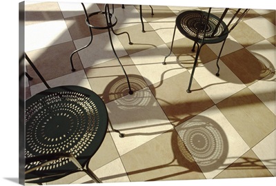chairs shadows