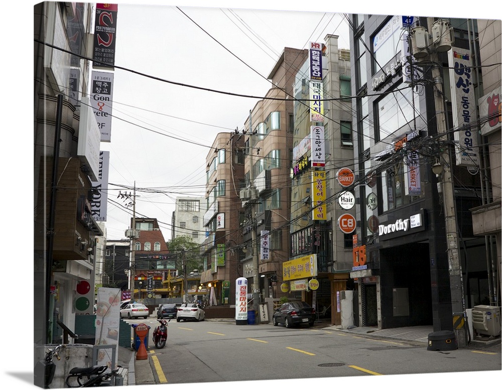 City Street, Seoul, South Korea