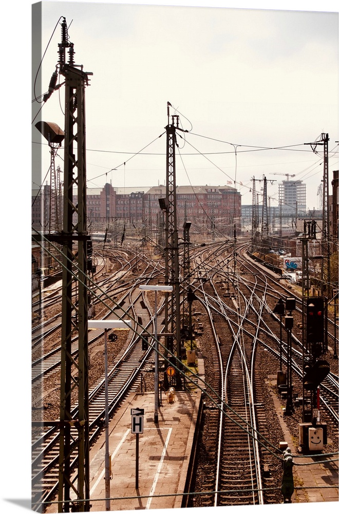 Germany, Hamburg: railway system.